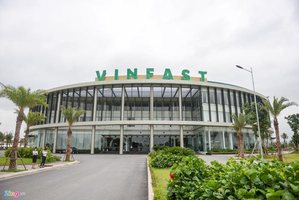 Tổ hợp sản xuất ô tô Vinfast tại Hải Phòng - Giải Pháp Chiếu Sáng KENDO - Công Ty TNHH KENDO